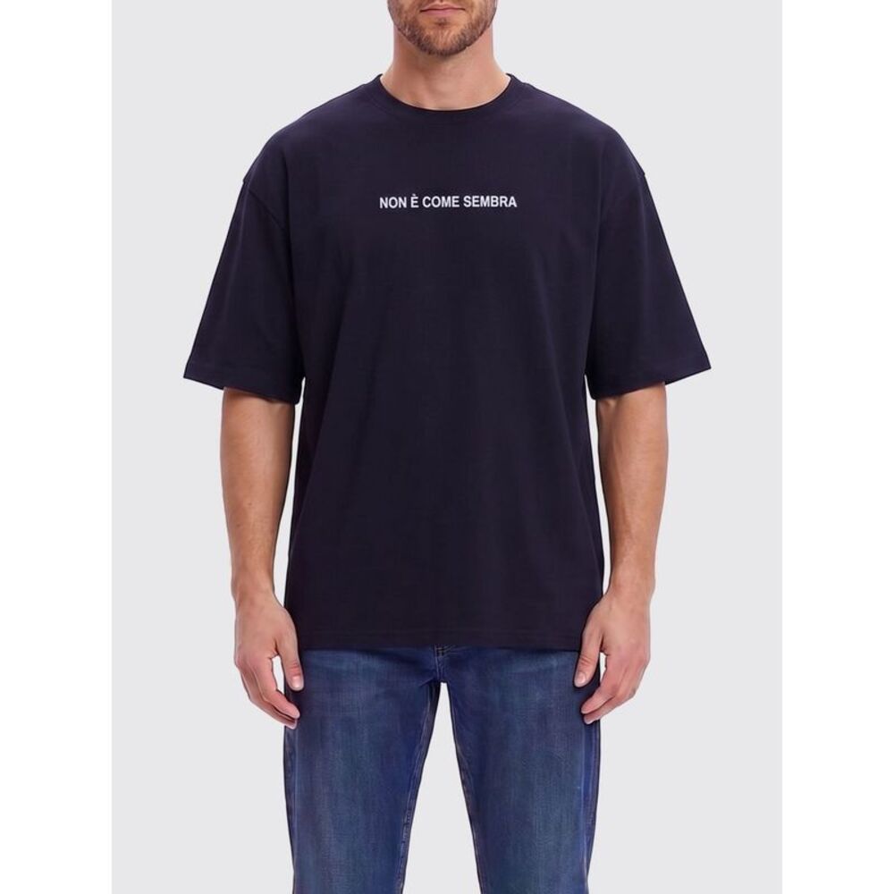 Aspesi Men Cotton Slogan T-Shirt Aspesi